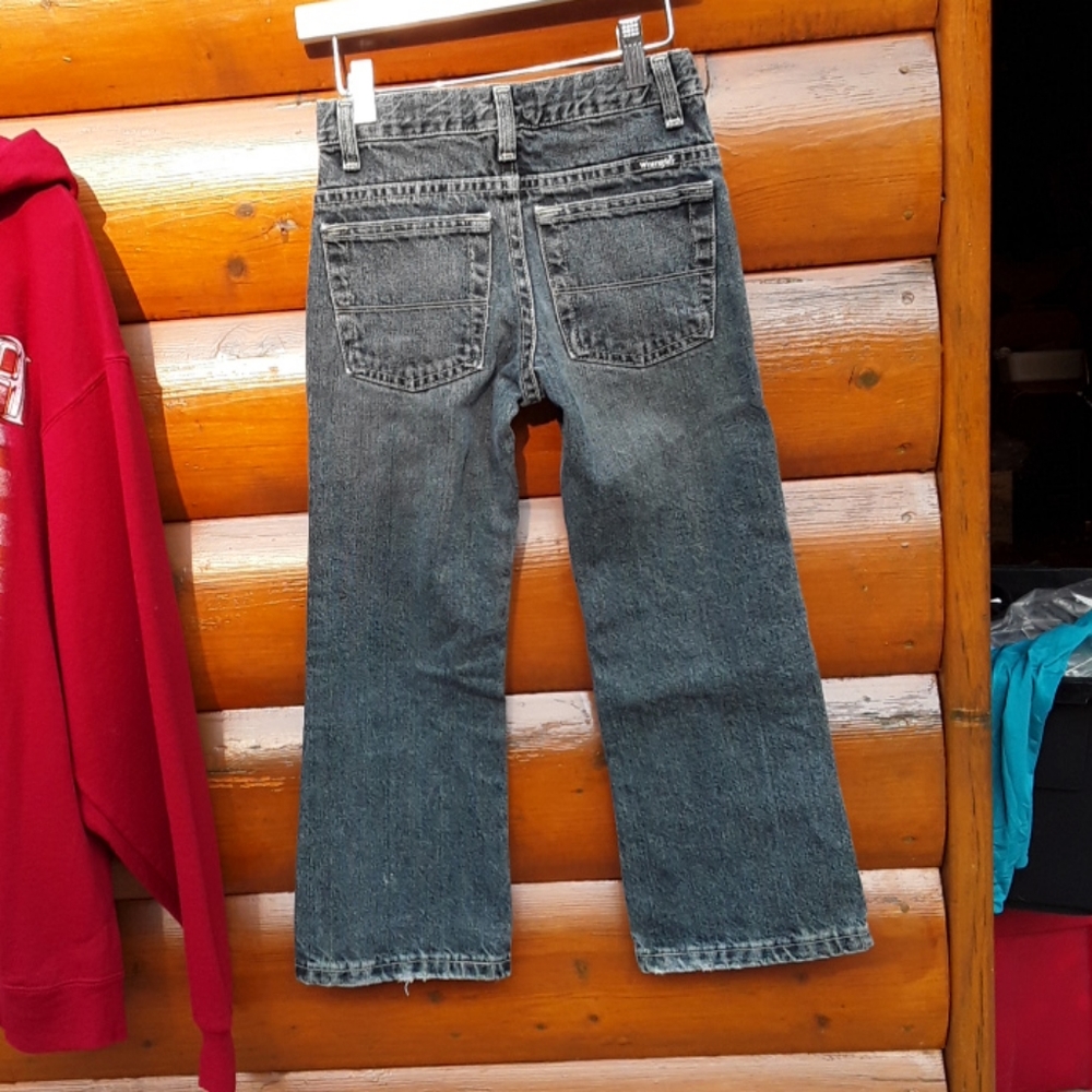 👖Wrangler High Rise Jeans 7 Regular - Picture 2 of 14